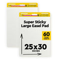 top-tier Post-it Super Sticky Easel Pad, 25 x 30 Inches,