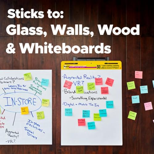 top-tier Post-it Super Sticky Easel Pad, 25 x 30 Inches,