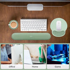 Minimalist MOSISO Wrist Rest Support for Mouse Pad&Keyboard Set, Circle Set