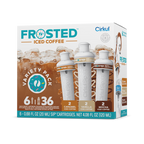 Vitamin-Infused Frosted Iced Coffee 6-Pack Variety Pack RAJT - Sugar-Free Fruit Flavor Cartridge Refill - Default Title