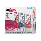 Vitamin-Infused Inflow Energy 6-Pack Variety Pack VCUW - Sugar-Free Fruit Flavor Cartridge Refill - Default Title