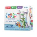 Sugar-Free Wild Splash 6-Pack Variety Pack 2TB7 - Zero-Calorie Multi-Flavor Sip Pods for Water Bottle - Default Title