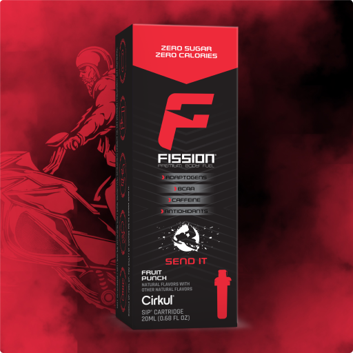 Natural Fruit Flavored Fission Send It VKOM - Zero-Calorie Multi-Flavor Sip Pods for Water Bottle - Default Title