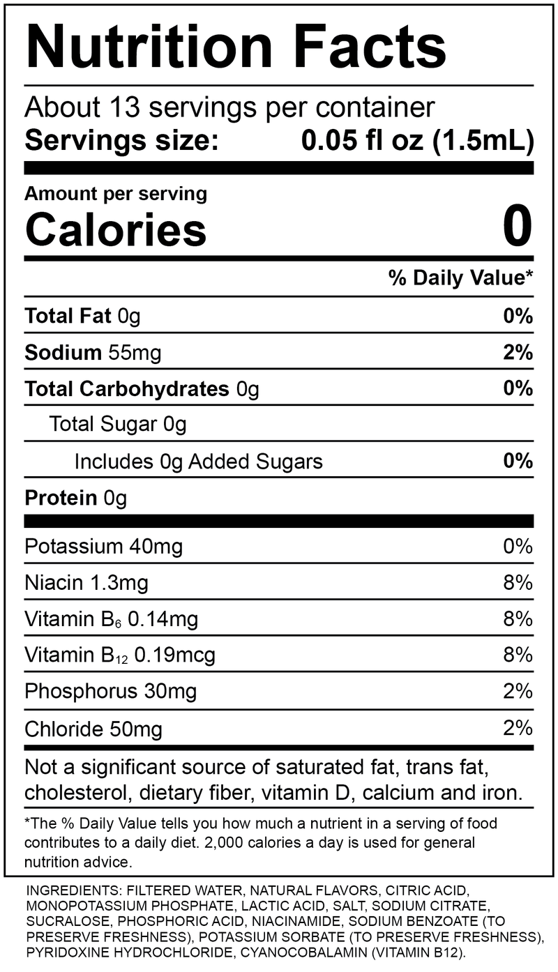 Vitamin-Infused FitSip Grape Berry Blast DPFR - Sugar-Free Fruit Flavor Cartridge Refill Detail