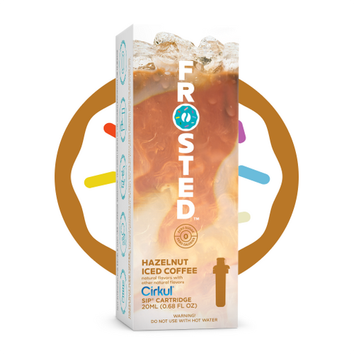 Natural Fruit Flavored Frosted Hazelnut Iced Coffee IXOP - Vitamin-Infused Natural Refreshing Flavor Core - Default Title