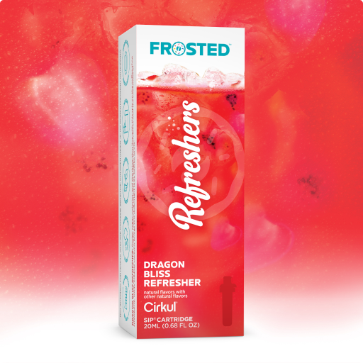 Refreshing Electrolyte Frosted Dragon Bliss Refresher 3YSL - Zero-Calorie Multi-Flavor Sip Pods for Water Bottle - Default Title