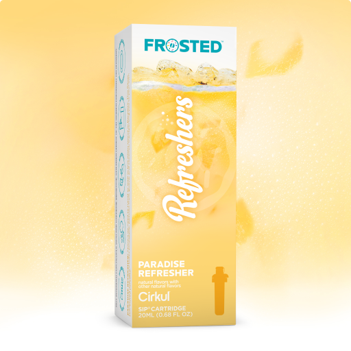 Natural Fruit Flavored Frosted Paradise Refresher ZZUE - Vitamin-Infused Natural Refreshing Flavor Core - Default Title