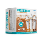 Vitamin-Infused Frosted Iced Coffee 6-Pack Variety Pack RAJT - Sugar-Free Fruit Flavor Cartridge Refill Detail