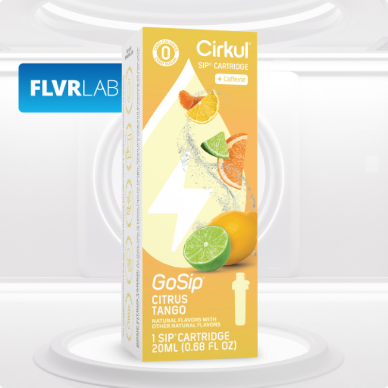 Sugar-Free GoSip Citrus Tango NOZA - Electrolyte Hydration Enhanced Taste Cartridges - Default Title