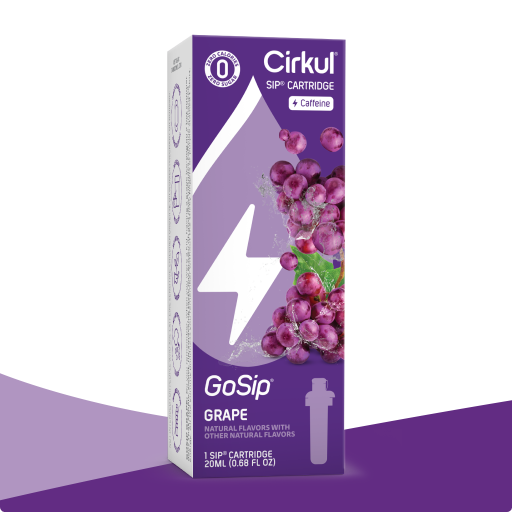 Vitamin-Infused GoSip Grape 7BNK - Sugar-Free Fruit Flavor Cartridge Refill - Default Title