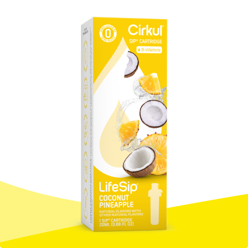 Zero-Calorie LifeSip Coconut Pineapple 4960 - Zero-Calorie Multi-Flavor Sip Pods for Water Bottle - Default Title