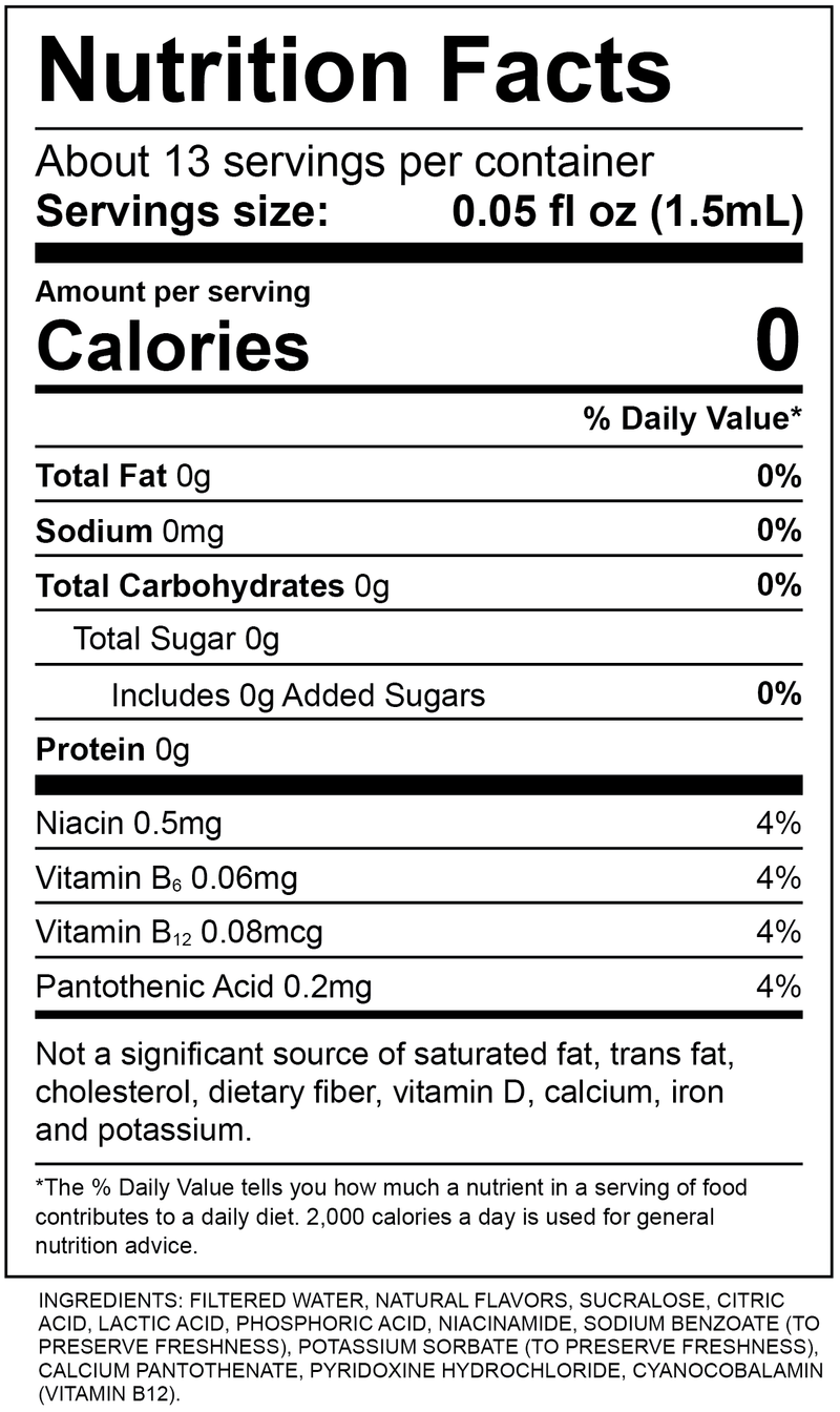Natural Fruit Flavored LifeSip Pear Lemon Twist L82Z - Sugar-Free Fruit Flavor Cartridge Refill Detail