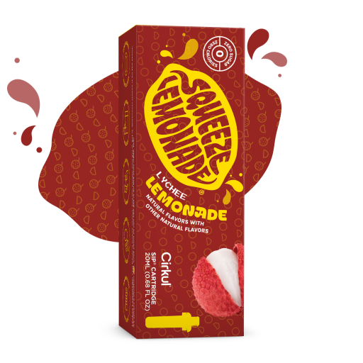Zero-Calorie Squeeze Lychee Lemonade BWJ6 - Sugar-Free Fruit Flavor Cartridge Refill - Default Title